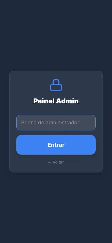 Tela do Armário Inteligente